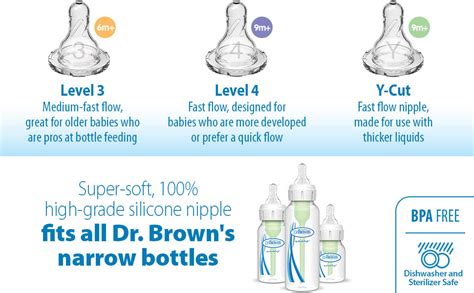 dr.brown nipples|Baby Bottle Nipples – Dr. Browns